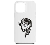 Visage de Jésus-Christ regardant vers Le Bas l'église du Jour de Pâques Coque pour iPhone 13 Pro Max