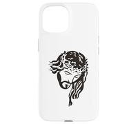 Visage de Jésus-Christ regardant vers Le Bas l'église du Jour de Pâques Coque pour iPhone 15