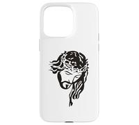 Visage de Jésus-Christ regardant vers Le Bas l'église du Jour de Pâques Coque pour iPhone 15 Pro Max
