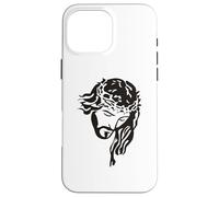 Visage de Jésus-Christ regardant vers Le Bas l'église du Jour de Pâques Coque pour iPhone 16 Pro Max