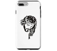 Visage de Jésus-Christ regardant vers Le Bas l'église du Jour de Pâques Coque pour iPhone 7 Plus/8 Plus