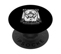 Visage de Jésus-Christ Veronica Tissu Sainte Foi Orthodoxe PopSockets PopGrip Adhésif