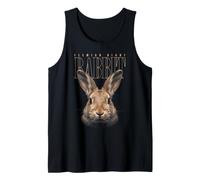 Visage de Lapin géant flamand Forêt Faune Nature Lapin Débardeur