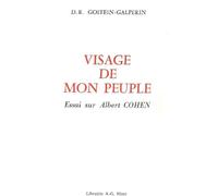 Visage De Mon Peuple - Essai Sur Albert Cohen