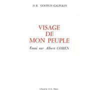 Visage de mon peuple - Essai sur Albert Cohen - Denise Rachel Goitein-Galperin - Nizet - Livre
