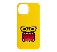 Visage de Monstre Mignon pour Filles et Femmes Personnage Amusant Coque pour iPhone 15