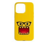 Visage de Monstre Mignon pour Filles et Femmes Personnage Amusant Coque pour iPhone 15 Pro Max