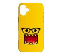 Visage de Monstre Mignon pour Filles et Femmes Personnage Amusant Coque pour iPhone 16 Plus
