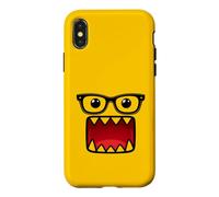 Visage de Monstre Mignon pour Filles et Femmes Personnage Amusant Coque pour iPhone X/XS
