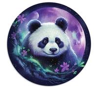 Visage de Panda Cadeau Unique Décoration Intérieure Art Animalier Fantastique Jeu ÉduChatif Challenge Toy Adultes & Enfants des 14 Ans 1000pcs (67.5x67.5cm)