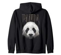 Visage de Panda - Forêt - Nature - Panda Sweat à Capuche