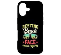 Visage de Plage au Repos Amusant Assorti Ocean City Maryland Famille Coque pour iPhone 17