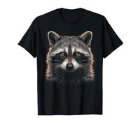 Visage de Raton Laveur Forêt Faune Sauvage Nature Raton Laveur T-Shirt
