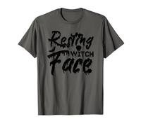 Visage de sorcière au Repos - Halloween Amusant T-Shirt