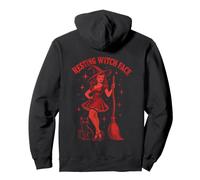 Visage de sorcière au Repos pour Halloween Sweat à Capuche