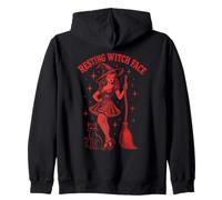 Visage de sorcière au Repos pour Halloween Sweat à Capuche