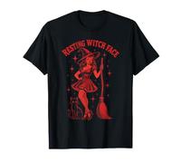 Visage de sorcière au Repos pour Halloween T-Shirt
