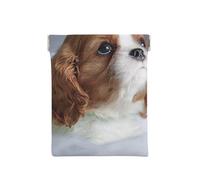 Visage d'épagneul Cavalier King Charles, Sac de Rangement pour Femmes, Portefeuille supérieur à Presser, Petit Porte-Monnaie, Pochette de Changement