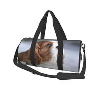 Visage d'épagneul Cavalier King Charles, Sac de Voyage de Grande capacité, Sac à Main Rond, Sac de Voyage de Sport, fourre-Tout, Sac de Fitness