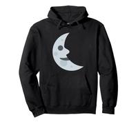 Visage du dernier Quart de Lune Sweat à Capuche