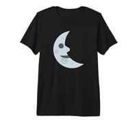 Visage du dernier Quart de Lune T-Shirt Haut de Gamme