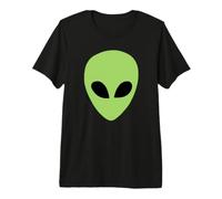 Visage Extraterrestre Extraterrestre Vert Extraterrestre d'Alien Face OVNI T-Shirt Haut de Gamme