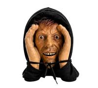 Visage Farceur de Fenêtre Halloween Accessoire D'Homme Voyeur À Ventouse | Décorations Fenêtre À Visage Terrifiant Pour Appartement Bureau Salon Cuisine Fête Maison Hantée Intérieur UN