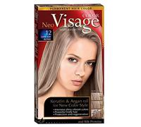 Visage Hair Fashion Permanent Couleur des cheveux 12 Blond Cendré Foncé crème permanente de la couleur des cheveux avec Kératine et huile d'argan