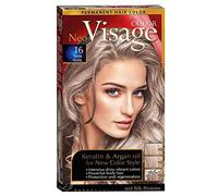 Visage Hair Fashion Permanent Couleur des cheveux 16 Perle foncée crème permanente de la couleur des cheveux avec Kératine et huile d'argan