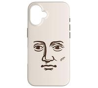 Visage médiéval Blemmyes - Homme sans tête créature Mythique Coque pour iPhone 16