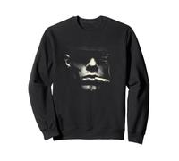 Visage mystérieux de Smoking Man Style Urban Noir Sweatshirt