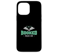 Visage réservé sur l'humour drôle de bibliothèque publique pour Un Lecteur de Livre Coque pour iPhone 13 Pro Max