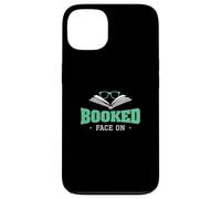 Visage réservé sur l'humour drôle de bibliothèque publique pour Un Lecteur de Livre Coque pour iPhone 13