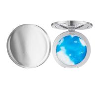 Visage Sans Huile Compact-Finage Mat Poudre Pour Peau Lisse | Poudre De Base De Contrôle Brillante Lumière, Maquillage Longue Durée Pour Un Apparence Clair Et Des Retouches Quotidiennes