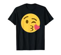 Visage soufflant Un Baiser T-Shirt Graphique avec Valeur
