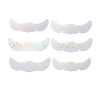 Visage temporaire - Autocollants pour les yeux, joues | Art facial autocollant, feuille cosmétique colorée, design amovible pour anniversaire, danse scolaire, concours de beauté, vacances, club, bal