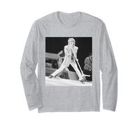 Visages Chanteur Rod Stewart NEC Arena Body Wishes Tour 1983 Manche Longue