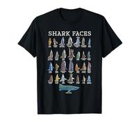 Visages de requin type de requin de toutes sortes T-Shirt