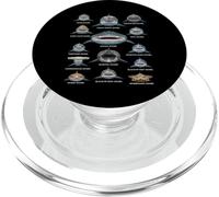 Visages de Requins Types de Requins Biologie Marine Espèces océaniques PopSockets PopGrip pour MagSafe