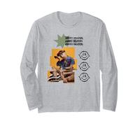 Visages souriants de Johnny Orlando Manche Longue