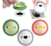 VisageVitalit Bouchon Baignoire, Bouchon Douche, 3pcs Bouchon de Trop-Plein, Entretien des Éviers, et Couvercle de Drainage