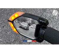 Rétroviseurs clignotants pour vélo et trottinette QLÏR Visaia Bike