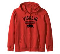 Visalia California Bear Retro, Vallée de San Joaquin, Fresno, Californie Sweat à Capuche