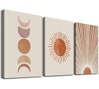 Visario 4413 Impression sur Toile encadrée Motif Soleil 120 x 80 cm