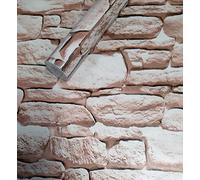 Visario Film Autocollant décoratif Effet Pierre 10 x 45 cm