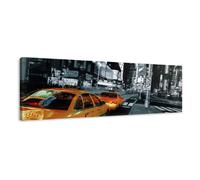 Visario Image sur Toile 120 x 40 cm Modèle N° XXL 5710 New York Tableaux pour la Mur, encadrés, prêts à Poser, Tout Les Images sur châssis géant Bois véritable.
