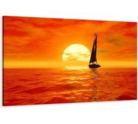 Visario tableau toile Voilier 120x80 cm 5059