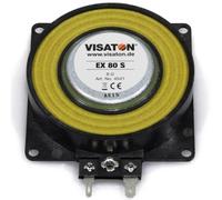 Visaton 4541 "Corps Acoustique Convertisseur EX 80 S - 8 Ohm Haut-Parleur Noir
