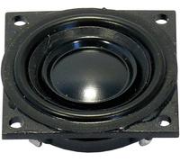 Visaton K 23 SQ - 8 Ohm 0.9 pouces 2.3 cm Haut-parleur miniature 0.5 W 8 Ω noir