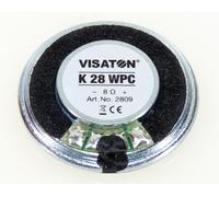 Visaton K 28 WPC BL - 8 Ohm 1.1 pouces 2.8 cm Haut-parleur miniature 1 W 8 Ω membrane en plastique